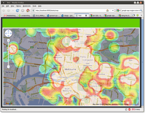 Melbourne Heat Map